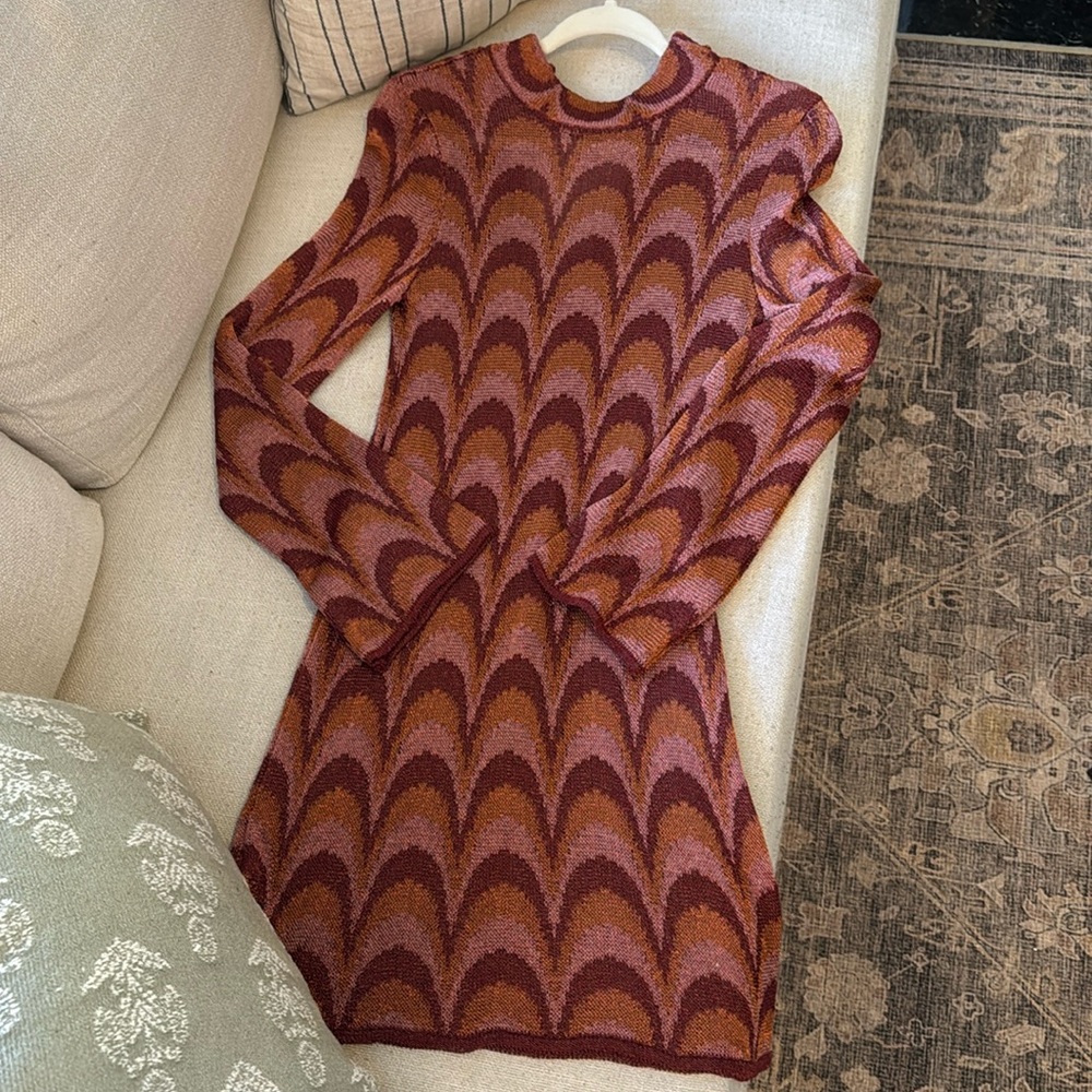 Shiny mini dress- size medium